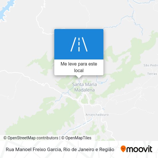 Rua Manoel Freixo Garcia mapa