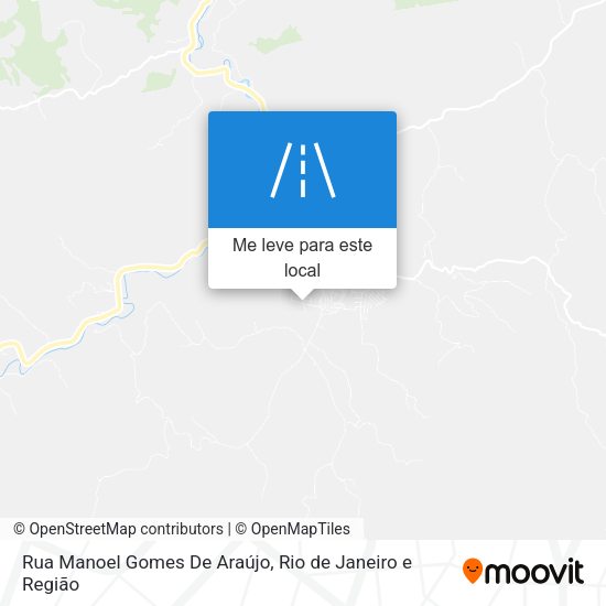 Rua Manoel Gomes De Araújo mapa