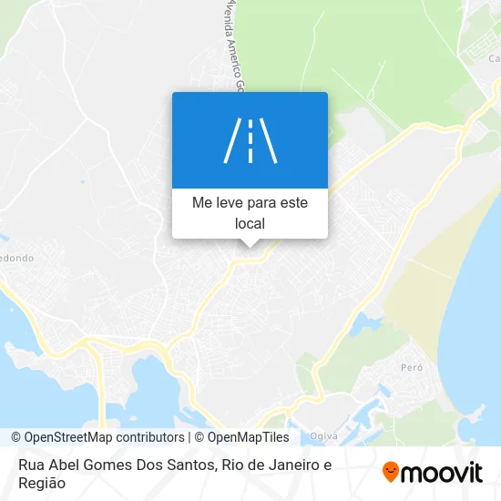 Rua Abel Gomes Dos Santos mapa
