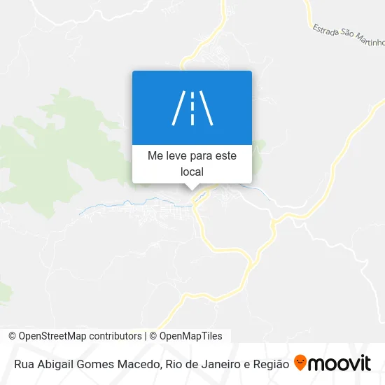 Rua Abigail Gomes Macedo mapa