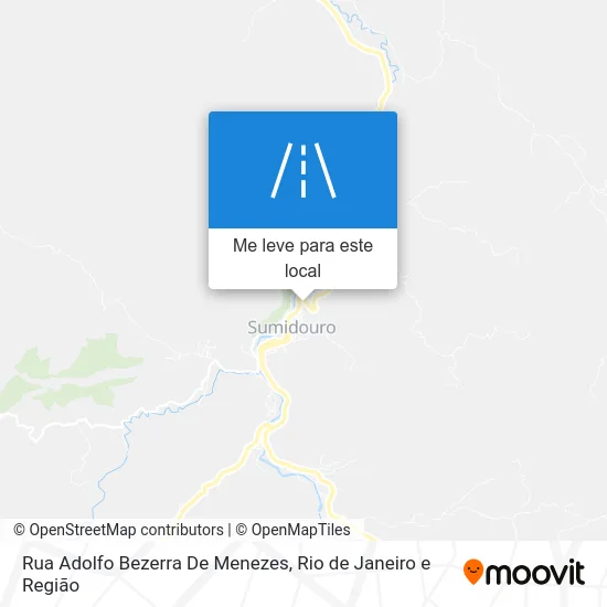 Rua Adolfo Bezerra De Menezes mapa