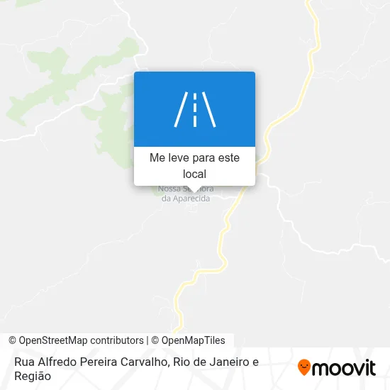 Rua Alfredo Pereira Carvalho mapa