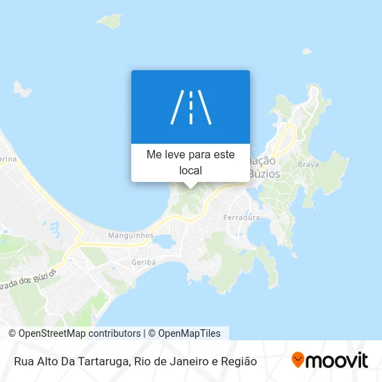 Rua Alto Da Tartaruga mapa