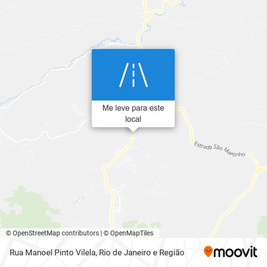 Rua Manoel Pinto Vilela mapa