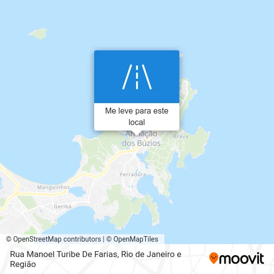 Rua Manoel Turibe De Farias mapa