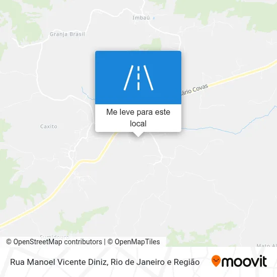 Rua Manoel Vicente Diniz mapa