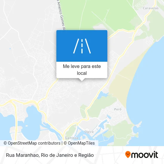 Rua Maranhao mapa