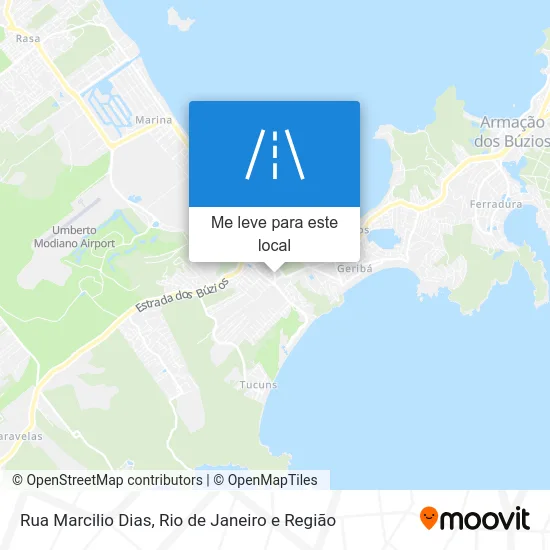 Rua Marcilio Dias mapa