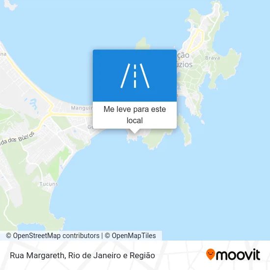 Rua Margareth mapa