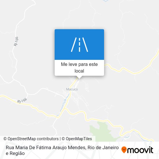 Rua Maria De Fátima Araujo Mendes mapa