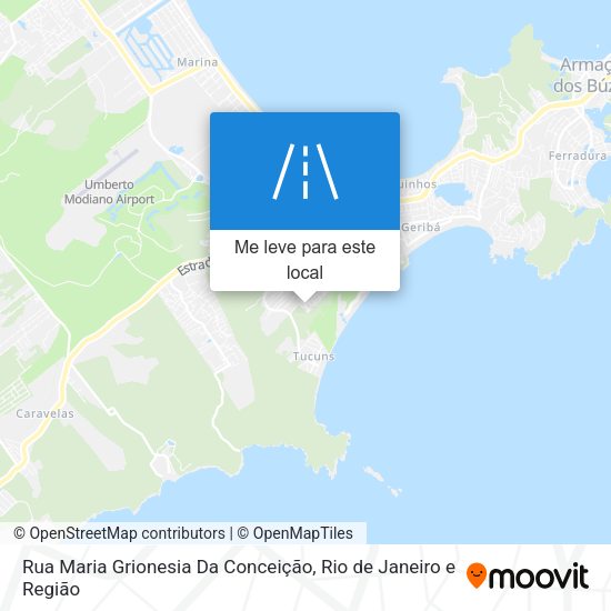 Rua Maria Grionesia Da Conceição mapa