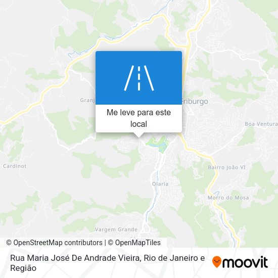 Rua Maria José De Andrade Vieira mapa