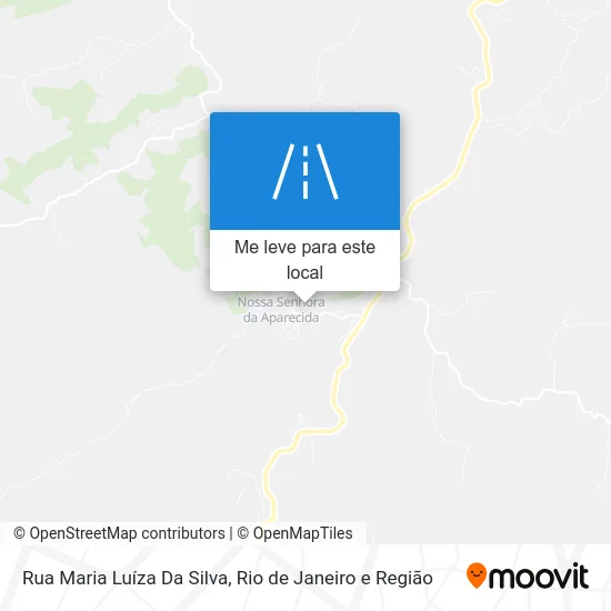 Rua Maria Luíza Da Silva mapa