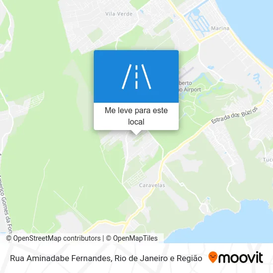 Rua Aminadabe Fernandes mapa