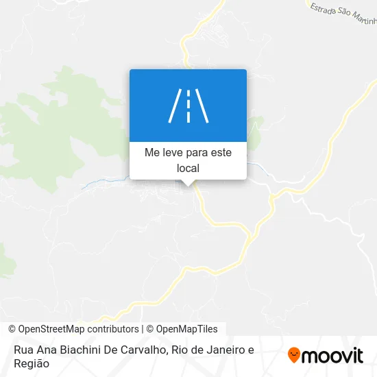 Rua Ana Biachini De Carvalho mapa