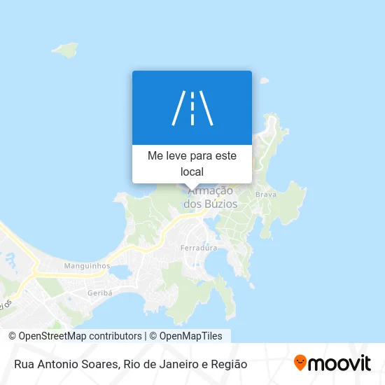 Rua Antonio Soares mapa