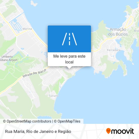 Rua Maria mapa