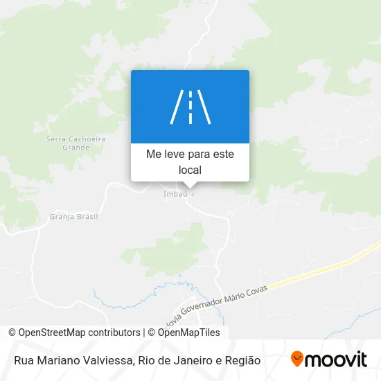 Rua Mariano Valviessa mapa
