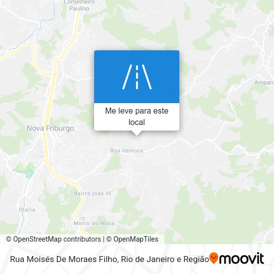Rua Moisés De Moraes Filho mapa