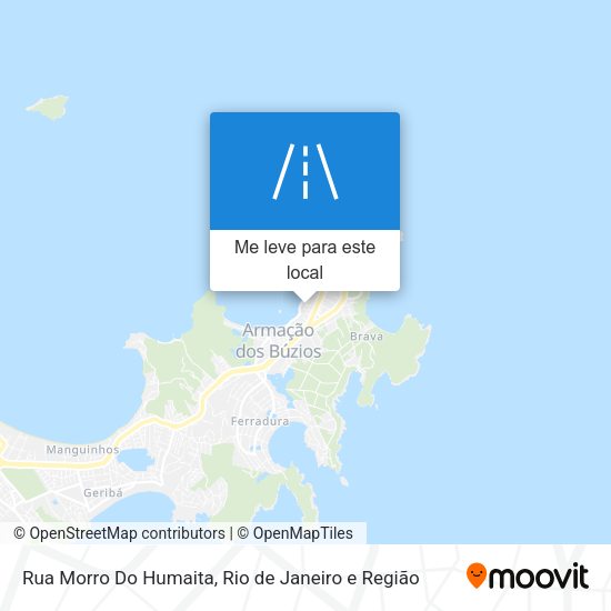 Rua Morro Do Humaita mapa