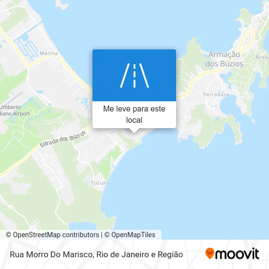 Rua Morro Do Marisco mapa