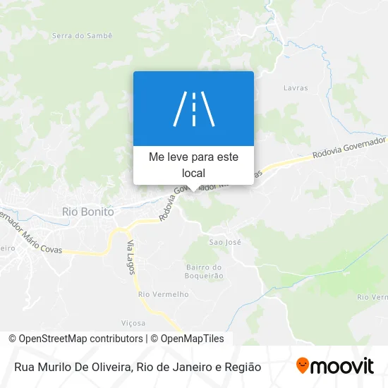 Rua Murilo De Oliveira mapa