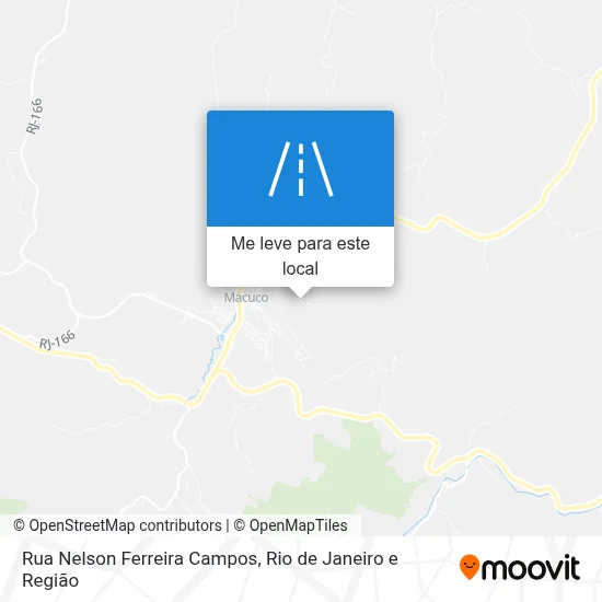Rua Nelson Ferreira Campos mapa