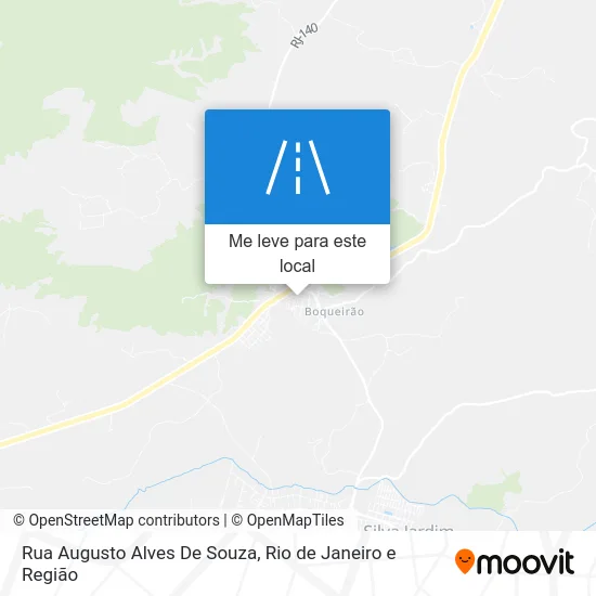 Rua Augusto Alves De Souza mapa