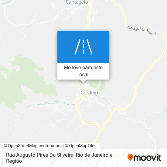 Rua Augusto Pires Da Silveira mapa