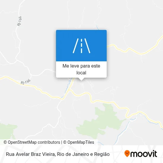 Rua Avelar Braz Vieira mapa