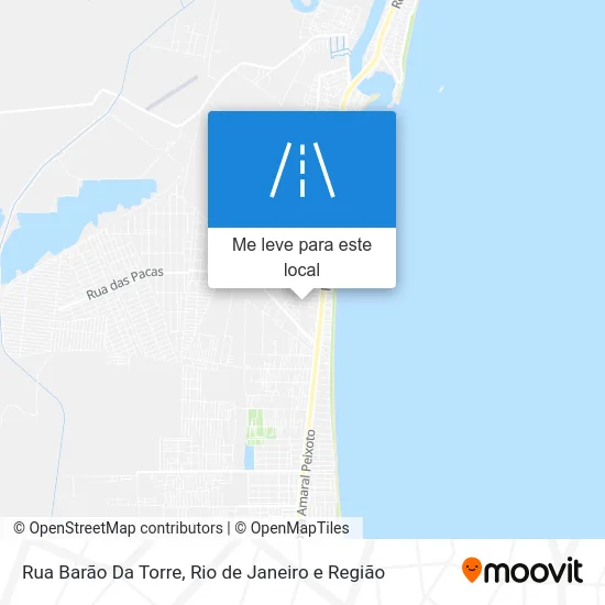 Rua Barão Da Torre mapa