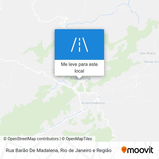 Rua Barão De Madalena mapa