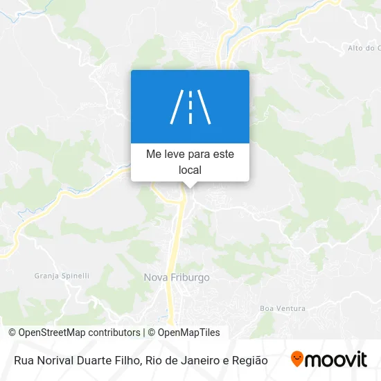Rua Norival Duarte Filho mapa