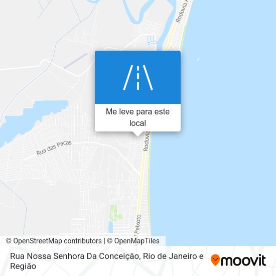 Rua Nossa Senhora Da Conceição mapa