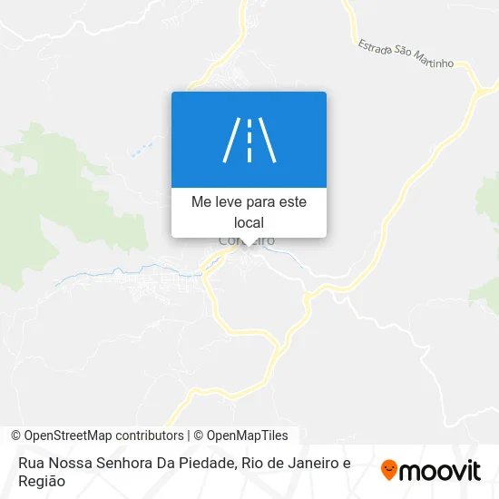 Rua Nossa Senhora Da Piedade mapa