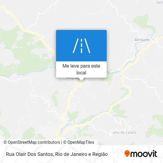 Rua Olair Dos Santos mapa