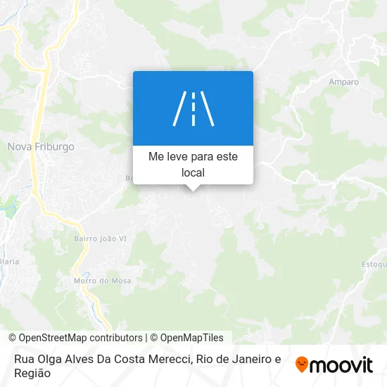 Rua Olga Alves Da Costa Merecci mapa