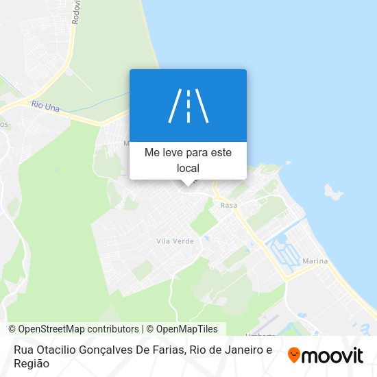 Rua Otacilio Gonçalves De Farias mapa