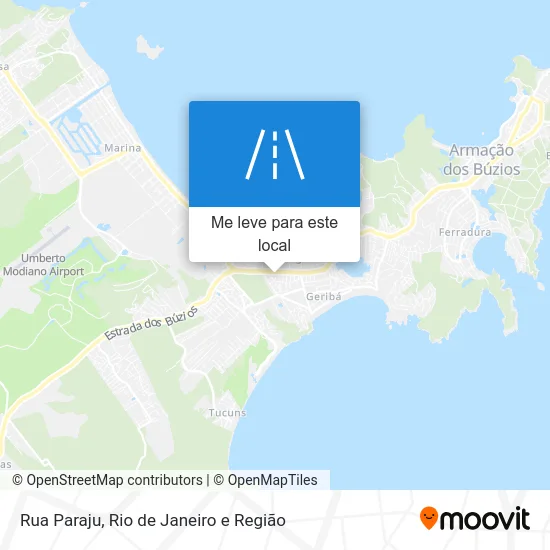 Rua Paraju mapa