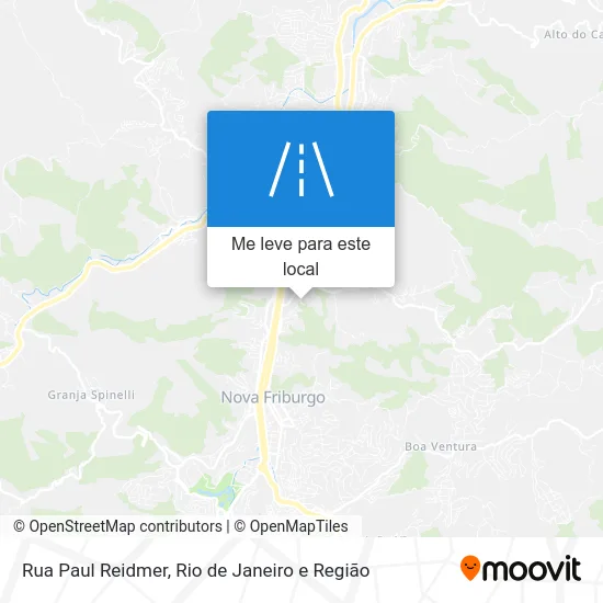Rua Paul Reidmer mapa
