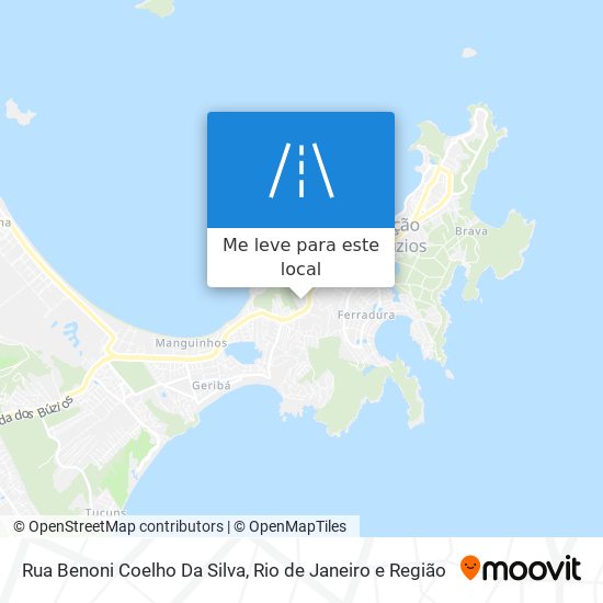 Rua Benoni Coelho Da Silva mapa