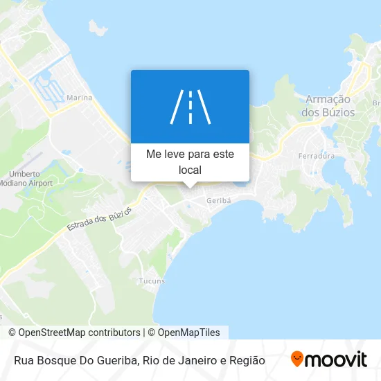 Rua Bosque Do Gueriba mapa