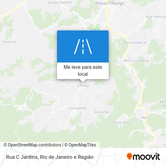 Rua C Jardins mapa