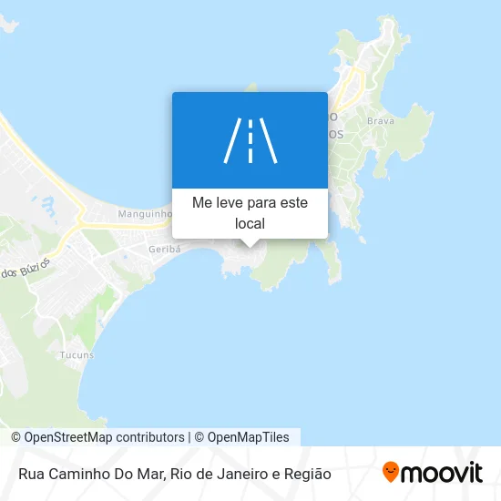 Rua Caminho Do Mar mapa