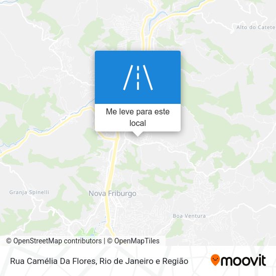 Rua Camélia Da Flores mapa
