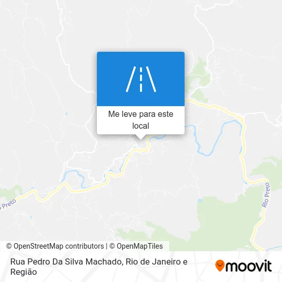 Rua Pedro Da Silva Machado mapa