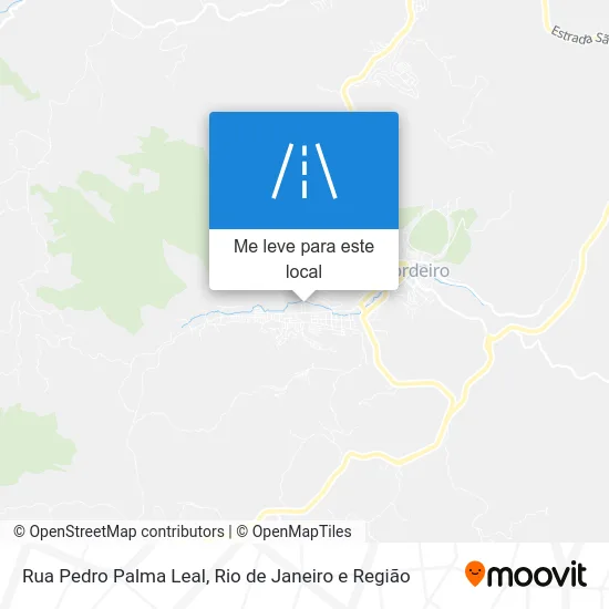 Rua Pedro Palma Leal mapa