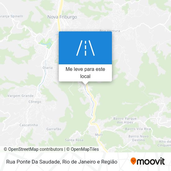 Rua Ponte Da Saudade mapa