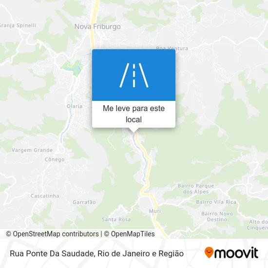 Rua Ponte Da Saudade mapa