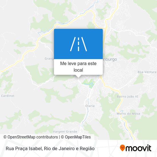 Rua Praça Isabel mapa